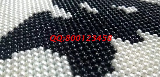 7月31日，可以寄到家做的手工活，實(shí)地考察后，大家都覺得手工之家的非遺手工珠繡真的不錯(cuò)，圖為勵(lì)志珠珠繡成品細(xì)節(jié)實(shí)拍