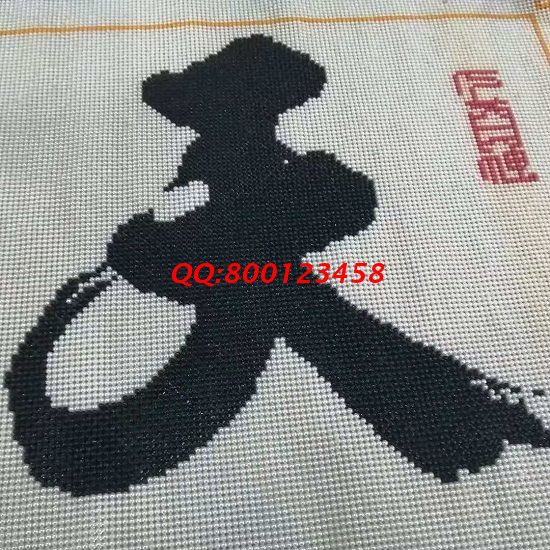9月3日，做好珠繡外發(fā)手工活，在家做手工活掙錢，加工人員要做到這幾點。圖為勵志珠珠繡成品細(xì)節(jié)實拍