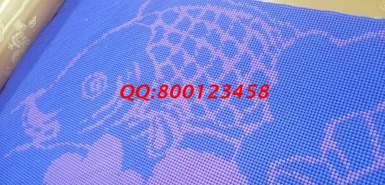 9月13日，加工沒難度，可以帶回家做的手工活，手工之家的珠繡外發(fā)手工活真的簡單好做，圖為勵志珠珠繡成品細節(jié)實拍