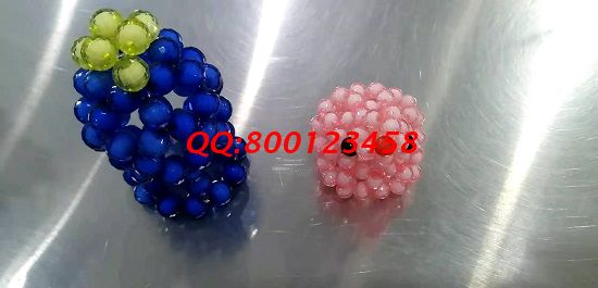 10月16日，正規(guī)外發(fā)加工手工活，可以寄到家做的手工活，簡(jiǎn)單好做是這個(gè)樣子，圖為手工之家勵(lì)志珠珠繡串珠成品實(shí)拍