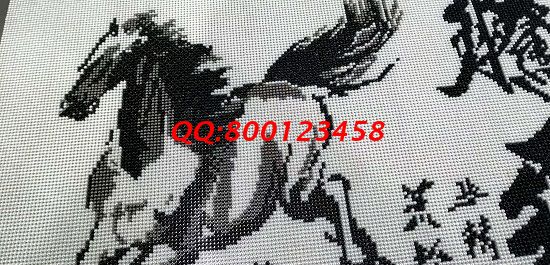 10月21日，可以寄到家做的手工活，帶回家做的手工活，大家在家掙錢都選這里，圖為勵(lì)志珠珠繡成品細(xì)節(jié)實(shí)拍