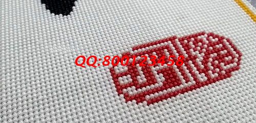 11月13日，想接正規(guī)廠家的手工活，珠繡串珠手工活外發(fā)加工項目是真實可靠的，圖為勵志珠珠繡成品細節(jié)實拍