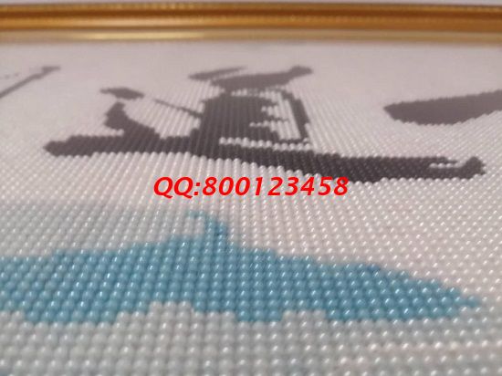12月27日，拿回家做的手工活，找正規(guī)廠家的手工活就業(yè)創(chuàng)業(yè)好項(xiàng)目，手工之家的珠繡串珠手工活外發(fā)加工項(xiàng)目不錯(cuò)，圖為勵(lì)志珠珠繡成品細(xì)節(jié)實(shí)拍(圖2)