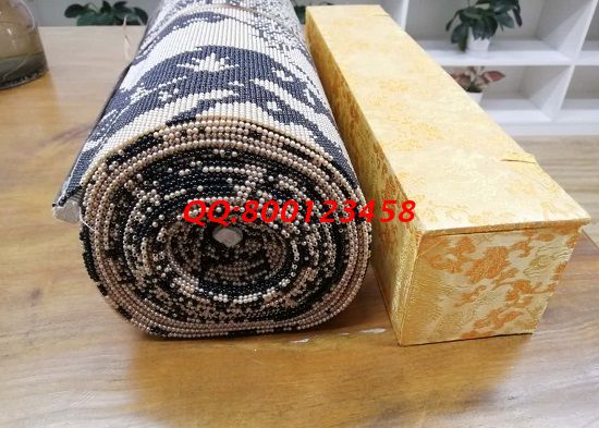 1月25日，手工活加工，正規(guī)外發(fā)手工活，拿回家做的手工活，來手工之家，圖為勵志珠珠繡成品細節(jié)實拍