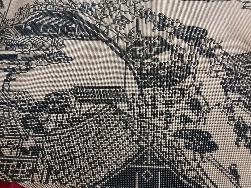 5月17日，在家做的手工活正規(guī)平臺，正規(guī)手工活大批量外發(fā)加工，不斷創(chuàng)新的手工之家給大家發(fā)展的美好前景和希望，圖為勵志珠珠繡手工（清明上河圖）細節(jié)剪影