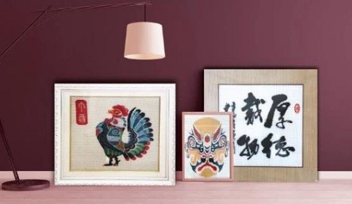 6月10日，手工外發(fā)加工網(wǎng)，正規(guī)手工活外發(fā)加工項(xiàng)目，手工之家的珠繡有自身的優(yōu)勢(shì)和特性，圖為勵(lì)志珠珠繡手工產(chǎn)品剪影
