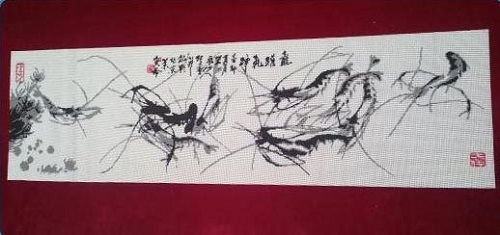 8月24日，正規(guī)手工活大批量外發(fā)加工，手工串珠兼職，付出和誠信成就事業(yè)發(fā)展，手工之家與加工人員一體向前，圖為勵志珠珠繡串珠手工產(chǎn)品剪影