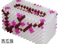 5月28日，手工活接單平臺，正規(guī)供料的手工活，珍惜珠繡外發(fā)手工活，珍惜合作，圖為珠繡串珠（紙抽盒）手工成品剪影