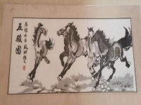 8月25日，可靠的手工活外發(fā)，可以在家做的手工活，手工掙錢的方法就是認真和努力，圖為手工之家勵志珠珠繡手工產品裝裱后的剪影