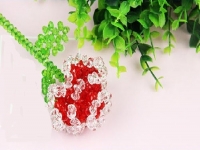 1月31日，正規(guī)可靠的手工項(xiàng)目，可以帶回家做的手工，手工之家都有什么品牌？圖為勵(lì)志珠珠繡串珠手工產(chǎn)品剪影