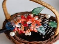 5月21日，在家里就能賺錢的工作，帶回家做的手工，手工之家的品牌是大家的品牌，圖為勵(lì)志珠珠繡串珠手工產(chǎn)品剪影