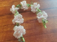 純手工產(chǎn)品串珠米珠繡展示，精美的手飾之手鏈