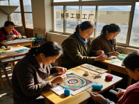 拿回家做，在家開手工加工廠做飾品類純手工，確實(shí)能掙錢