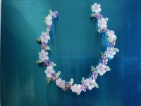 3月21日，寶媽手工兼職創(chuàng)業(yè)，正規(guī)手工接單平臺，小成本創(chuàng)業(yè)開手工加工廠，在手工之家，合作越久越掙錢，圖為串珠米珠繡純手工產(chǎn)品剪影