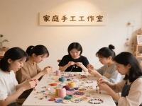 把手工帶回家，大家都能做的家庭手工工作室，適合長期合作