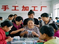 4月9日，在家做兼職的正規(guī)平臺(tái)，在家做手工靈活就業(yè)，微創(chuàng)業(yè)做家庭手工工作室（手工傳承官），在手工之家，大家決定自己的收入，圖為串珠米珠繡純手工產(chǎn)品剪影