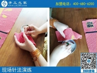代加工手工活，讓廣東梅州市陳女士工作之余又多了一份收入