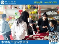 3月29日，找正規(guī)沒有用押金的手工活要注意什么？手工之家接待考察加工客戶剪影