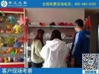 10月14日，好做的手工活大家都喜歡，就像珠繡串珠外發(fā)手工活一樣，手工之家接待考察加工客戶剪影