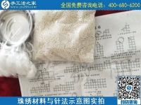 5月4日，純手工活外發(fā)加工、做手工活賺錢就選手工之家，勵志珠珠繡材料成品實拍