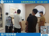 6月5日，純手工活外發(fā)加工，在手工活外發(fā)加工網(wǎng)找到合適的好項目，手工之家接待考察合作客戶剪影