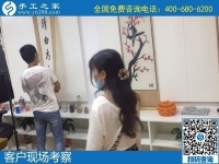 6月27日，在家做外發(fā)手工活的直接收獲，除了掙錢(qián)，就是陪伴，手工之家接待考察加工客戶剪影