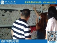 7月12日，代理手工活加工項(xiàng)目，做外發(fā)手工活，要掙錢就要注意這幾點(diǎn)。手工之家接待考察加工客戶剪影