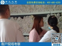 9月14日，拿回家做的手工活靠譜嗎？這里的純手工活外發(fā)加工項目里有答案。手工之家接待考察合作加工客戶剪影