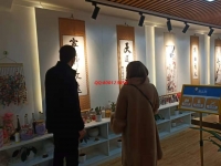 11月29日，手工活代理加工項(xiàng)目，在家掙錢(qián)，推薦做老手工企業(yè)的勵(lì)志珠珠繡，手工之家接待考察加工客戶剪影