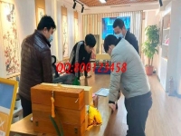 12月21日，手工活外發(fā)回收，這個(gè)代理手工活加工項(xiàng)目是這樣合作的，手工之家接待考察加工客戶剪影