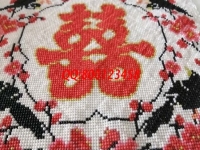 1月16日，純手工活外發(fā)加工項目，把手工活拿回家做，大家都選這個忙碌的老企業(yè)，勵志珠珠繡成品細(xì)節(jié)實拍
