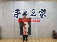 5月11日，手工活拿回家做，想接正規(guī)廠家的手工活，全面了解很重要，手工之家接待考察加工客戶剪影