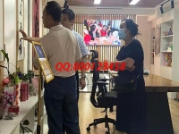 6月21日，想做手工活掙錢，可以寄到家做的手工活，來手工之家、選勵志珠珠繡，開啟人生和事業(yè)的新征程，手工之家接待考察合作加工客戶剪影