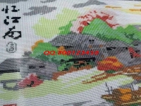 8月24日，全面了解后合作，這個(gè)可以寄到家做的手工活讓大家心里放心踏實(shí)，圖為勵(lì)志珠珠繡成品細(xì)節(jié)實(shí)拍