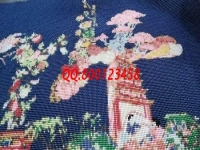 10月28日，可以寄到家做的手工活，在家做手工活掙錢，正規(guī)廠家的外發(fā)手工活只有這些要求，圖為勵志珠珠繡成品細(xì)節(jié)實拍