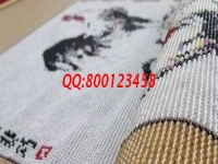 3月6日，手工活拿回家做，在家做手工活，選手工之家的珠繡手工串珠，圖為勵(lì)志珠珠繡成品細(xì)節(jié)實(shí)拍